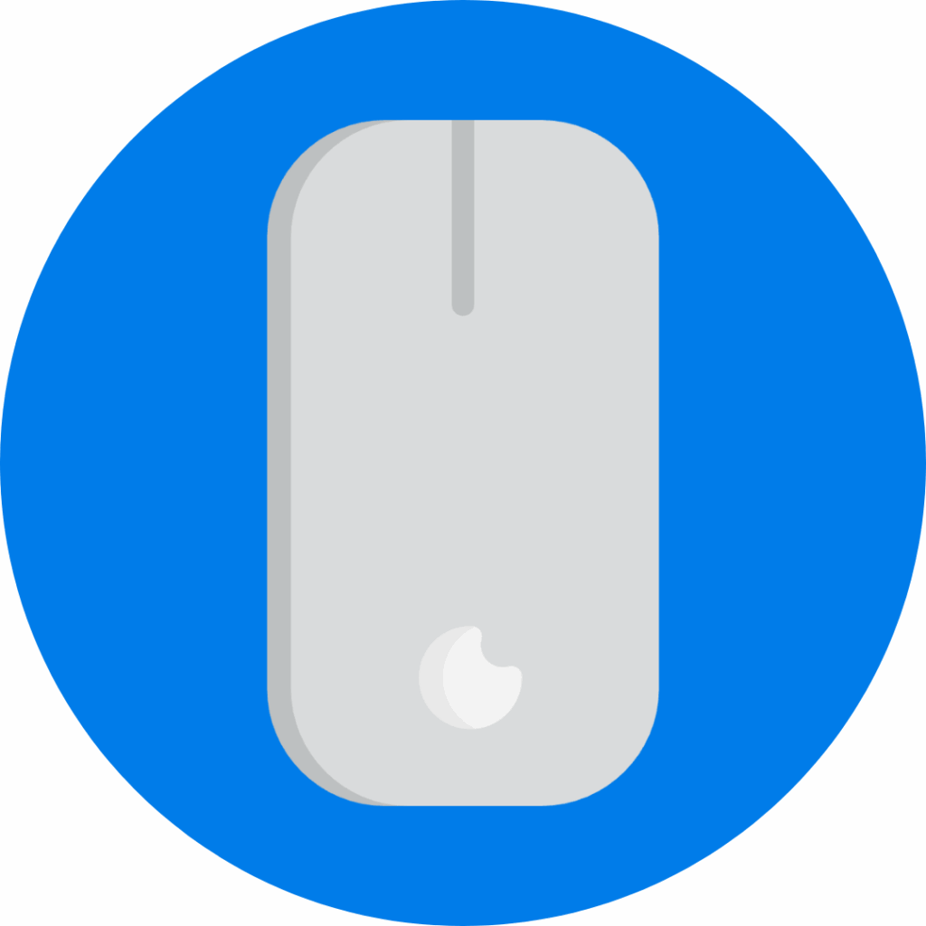JP Computer Mouse Circle Icon 3